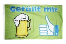 Fahne Bier Gefällt mir Flagge
