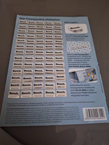 Penny punkte sammelheft erst - penny,