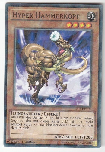 Hyper hammerkopf - yu-gi-oh,