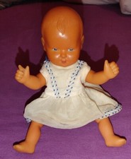 Alte 21 cm bewegl. PUPPE AUS
