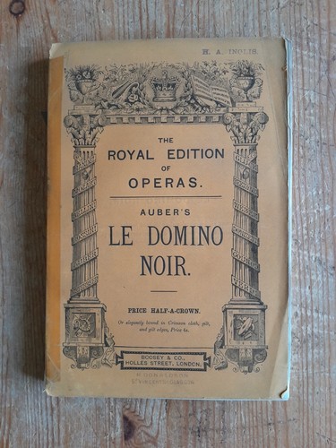 Auber domino noir - auber's,