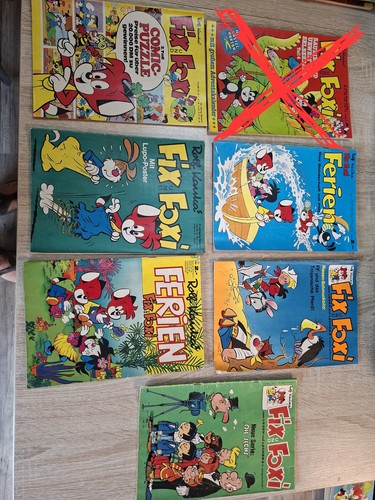 Fix und foxi vintage comics - fix,