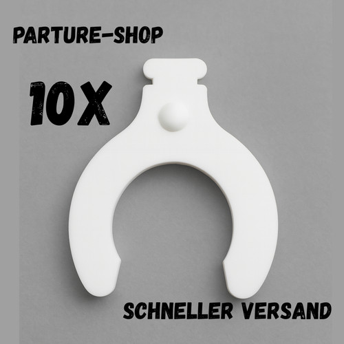 10x ersatz befestigung - 10x, clip