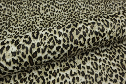 Kunstleder leopard optik - 3d,