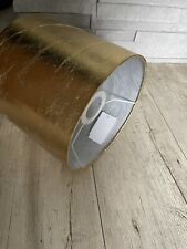 Eleganter goldener Lampenschirm  rund