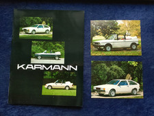 Karmann Prospekt VW Golf 1