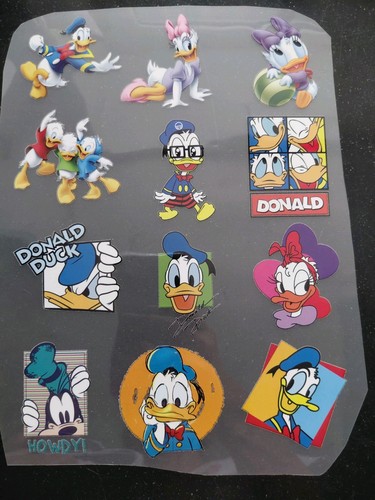 Bügelbilder donald duck - donald,