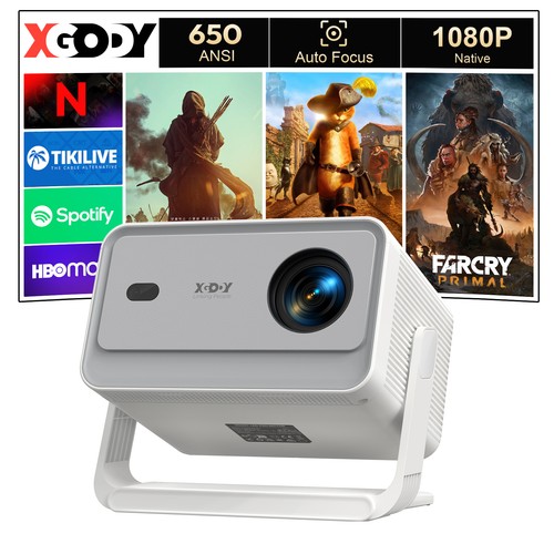 Xgody projektor wifi - xgody, 4k