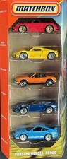 MATCHBOX  5er Geschenkpack Porsche Heroes 911 Carrera Targa 918 Spyder 914 OVP