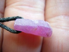 Transparenter RUBIN KRISTALL