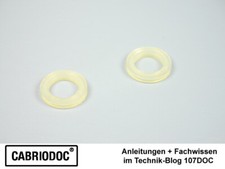 Satz Unterlage Dichtung