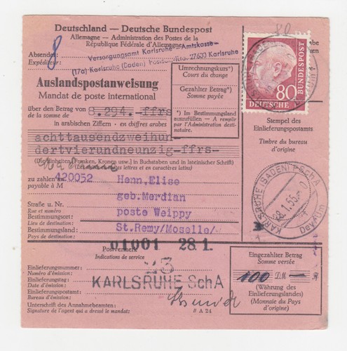 Bund 192 heuss - 192, ef