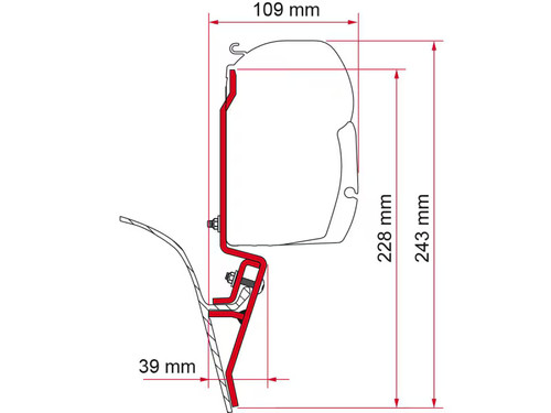 Fiamma f45 adapter - fiamma, t3