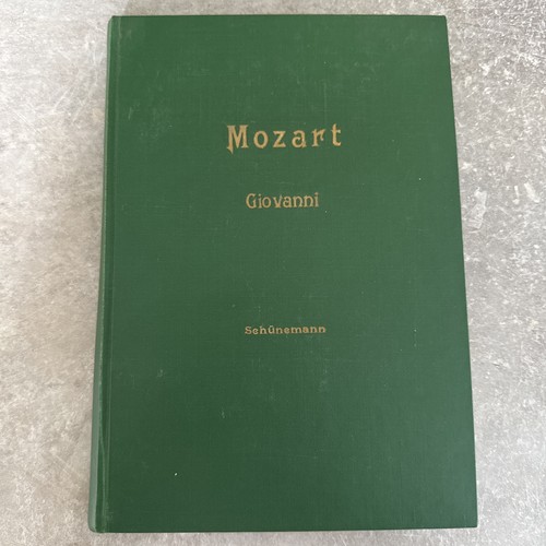 Klavierauszug mozart don - mozart,