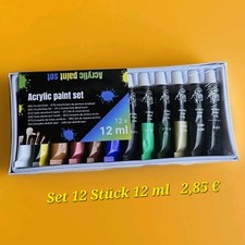Acrylfarben Set  12 St. 12ml