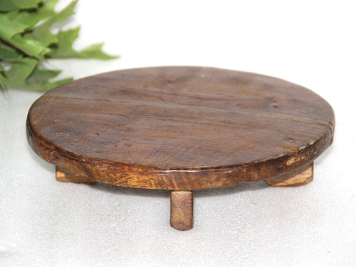 Antike holz chapati brot - antike,