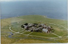 Oland Hallig Fliegeraufnahme