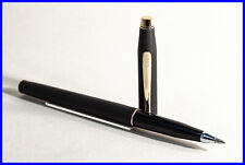 CROSS Rollerball in matt Schwarz & Gold ohne Mine - Made in Irland