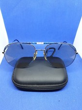 vintage Photochromic gold/blau schwarz sunglasses 80s West Germany Top Zustand 