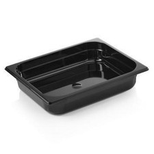 Gastronorm Melamin Behälter GN 1/2 65 - 200 mm Gastronormbehälter schwarz
