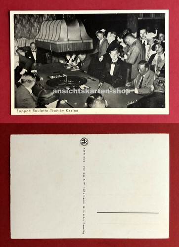 Danzig zoppot 1938 - ak,