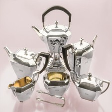 Art Deko Silberservice 8 Teile