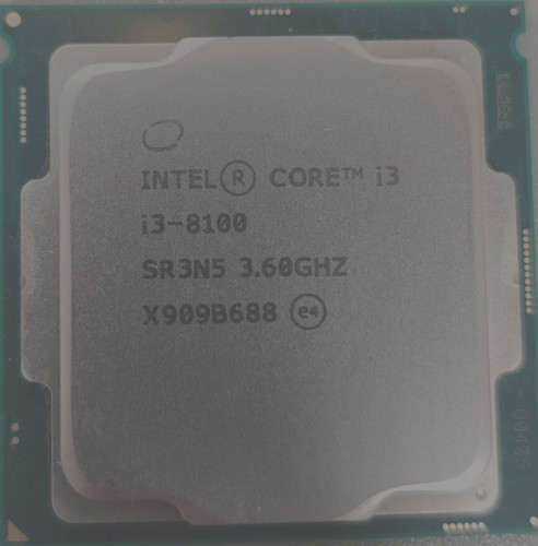 Intel core 8100 4 x - i3-8100,