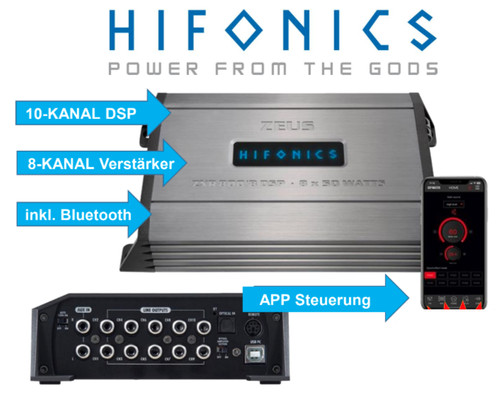 Hifonics zxr800 dsp b - zxr800/8,