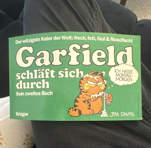 Krüger garfield schläft sich - garfield,