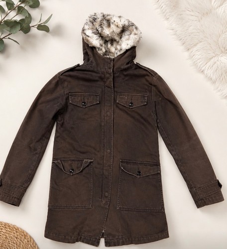 Wintermantel winterparka mit - wintermantel,