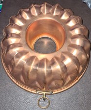 Kupfer Backform Gugelhupf