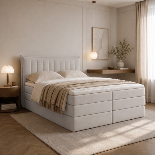 Boxspringbett luma plus hohes - boxspringbett,