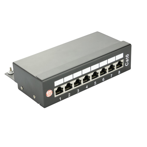 Cat6 patchpanel port - cat6, 8
