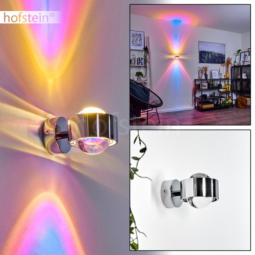 Moderne wand leuchten chrom - wand,
