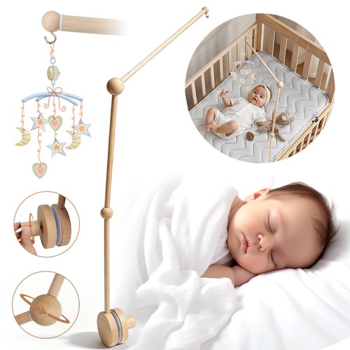 Holz baby mobile - holz,