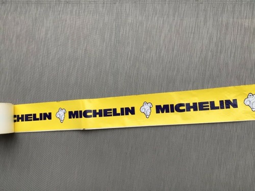 Michelin aufkleber xxl - michelin, gelb