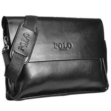 Herren Schultertasche Echt