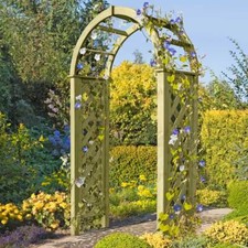 Pergola mit Rundbogen