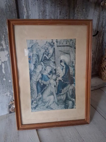 Altes antikes heiligenbild - antikes,