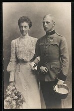 Foto-AK Fürst und Fürstin