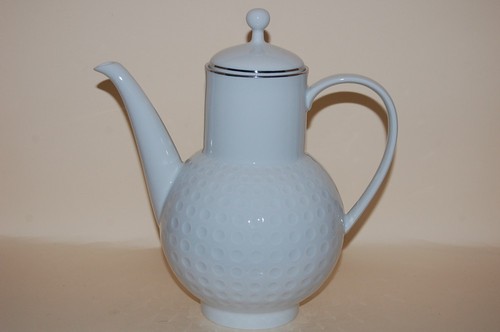 Kaffeekanne 2375 platinrand - kaffeekanne,