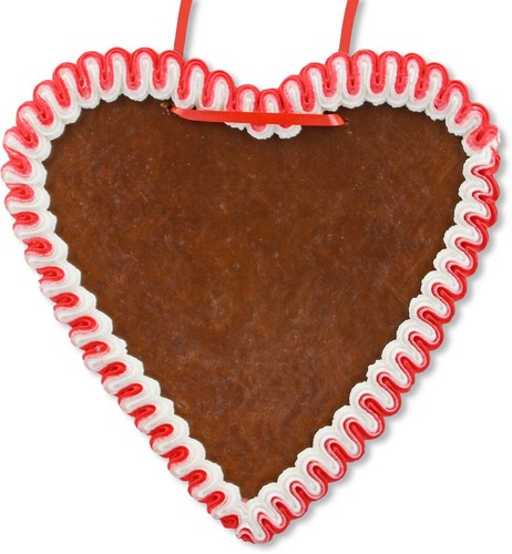 Lebkuchenherz rohling 21cm - lebkuchenherz,