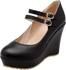 Gr39 Damen High Heels Wedges