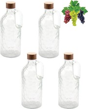 4 x 1 L Glasflasche
