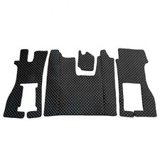 Black + White Floor Mats Eco