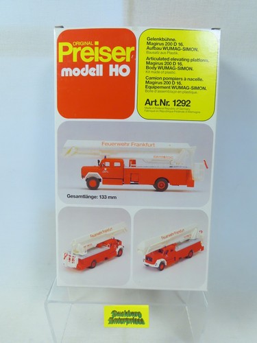 Preiser 1292 magirus - 1292,
