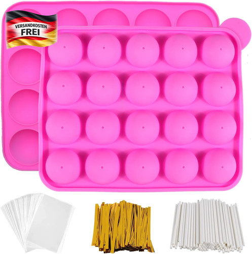 Silikon kuchenpop form set - silikon,