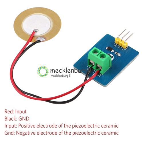 Ceramic piezo for arduino - for,