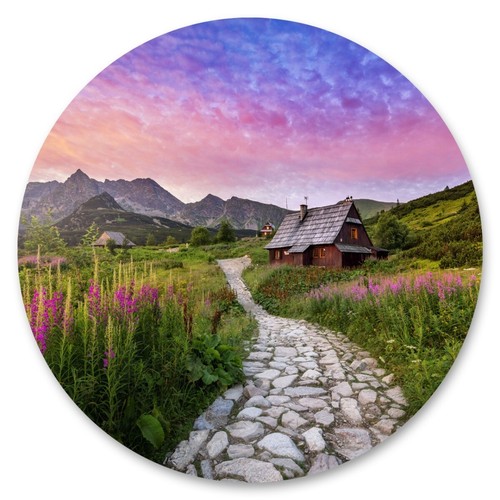 Sticker kreis landschaft - kreis,
