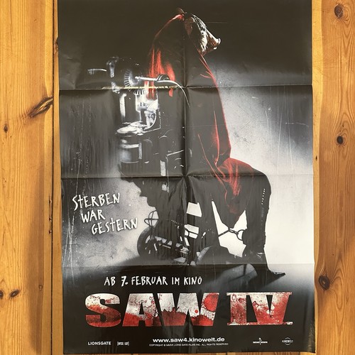 Saw filmplakat poster din - iv, 4